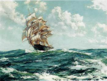 Seascape, boats, ships and warships. 73